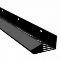 Continuous Soffit Strip 10mm - Black